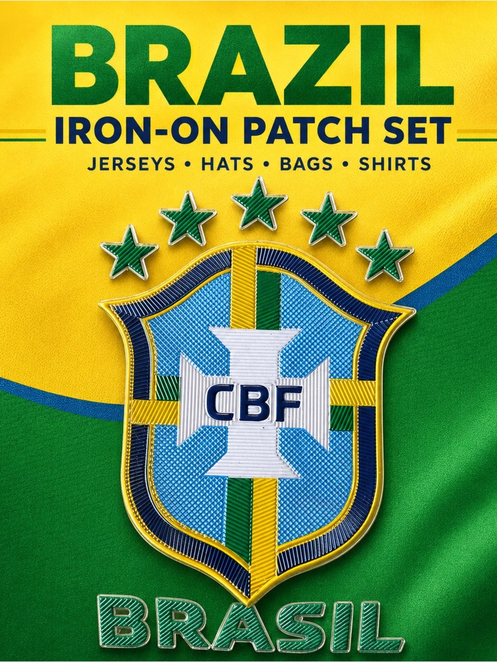 Brasil Green & Yellow Jersey patch